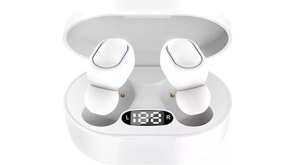 fones de ouvido bluetooth 5 3 com cancelamento de ruído