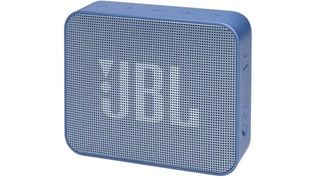 caixa de som bluetooth à prova d'água azul