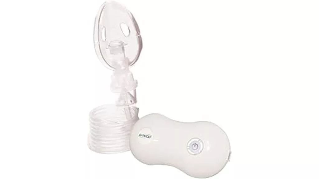 nebulizador aéreo compacto branco