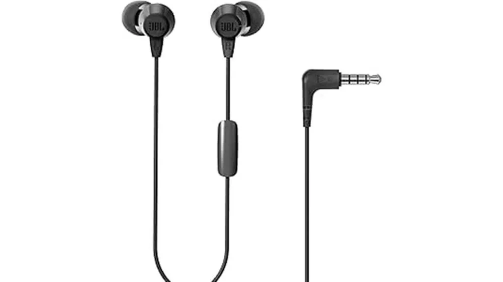fones de ouvido intra-auriculares jbl c50hi