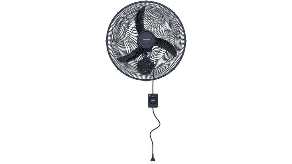 ventilador de parede oscilante 50cm