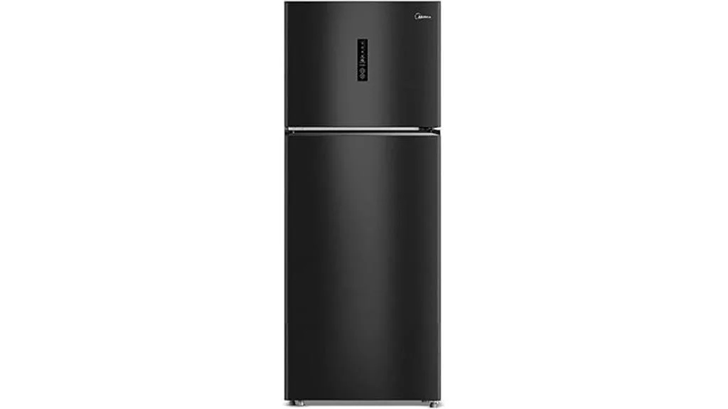 refrigerador inox preto slim