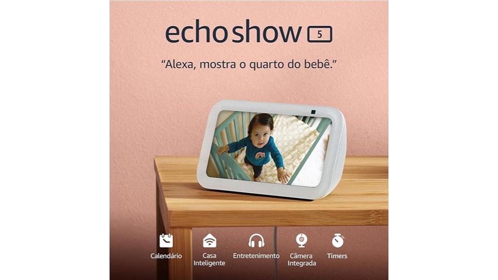 Display inteligente com Alexa