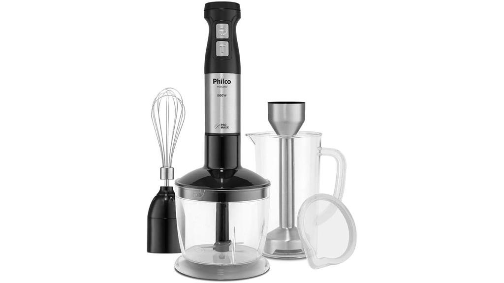 mixer de aço inoxidável 800w