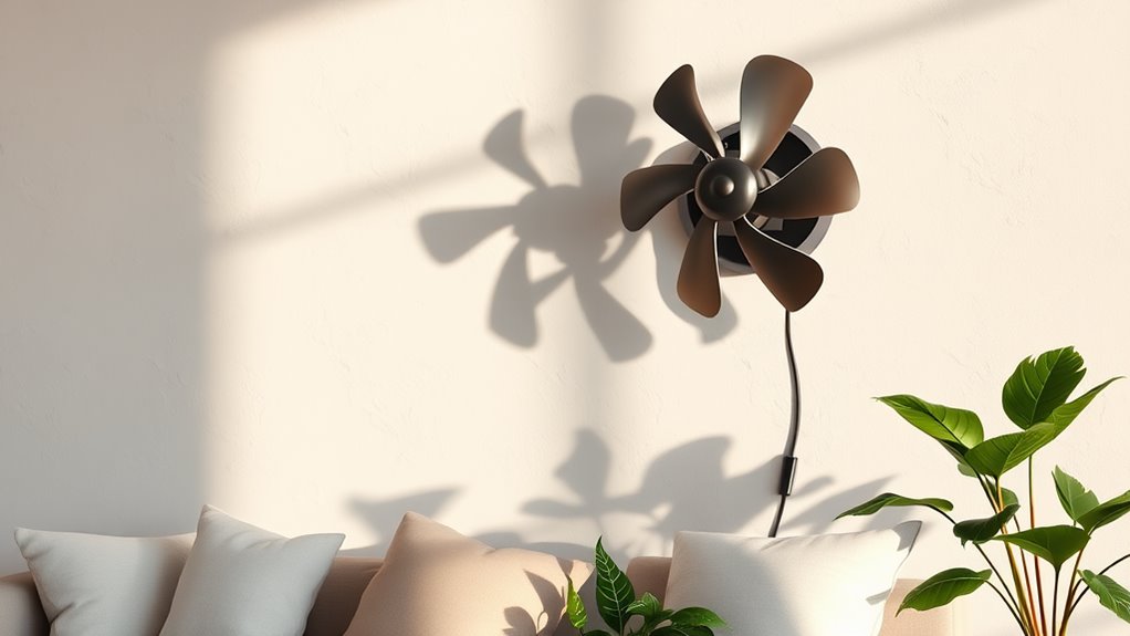 fatores de seleção de ventilador de parede